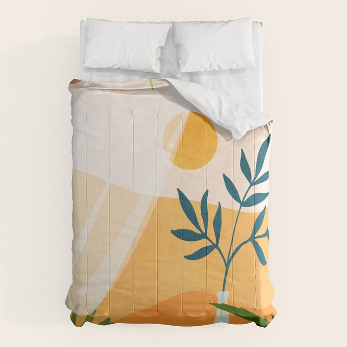 Golden Sunset Terrace Comforter Gallery Image 1