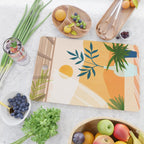 Golden Sunset Terrace Cutting Board Gallery Image 2