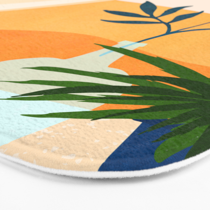 Golden Sunset Terrace Bath Mat Gallery Image 3