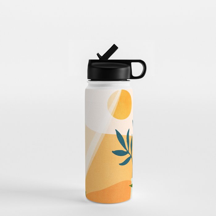 Golden Sunset Terrace Water Bottle Gallery Image 1