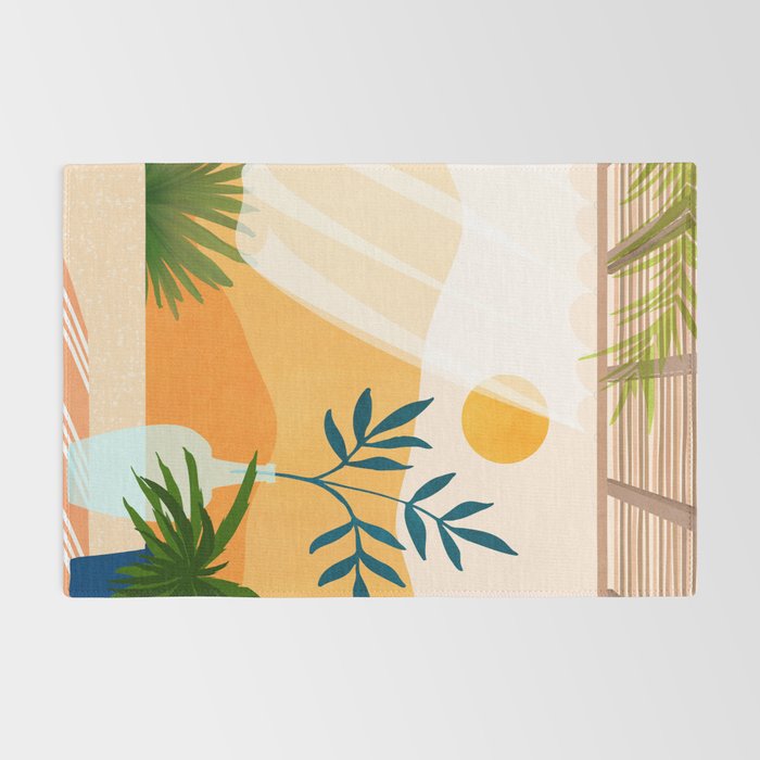 Golden Sunset Terrace Rug Gallery Image 2