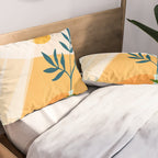 Golden Sunset Terrace Pillow Sham Gallery Image 2