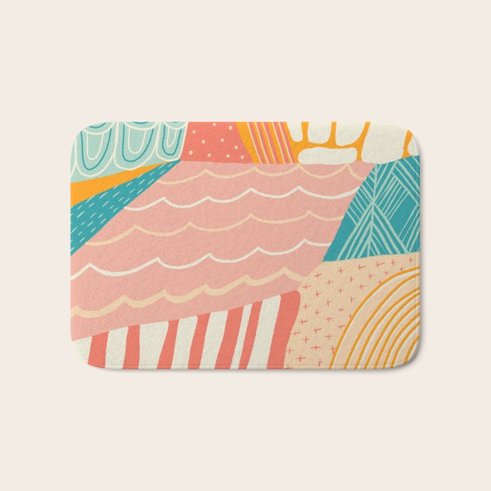 beach quilt Bath Mat Gallery Image 1