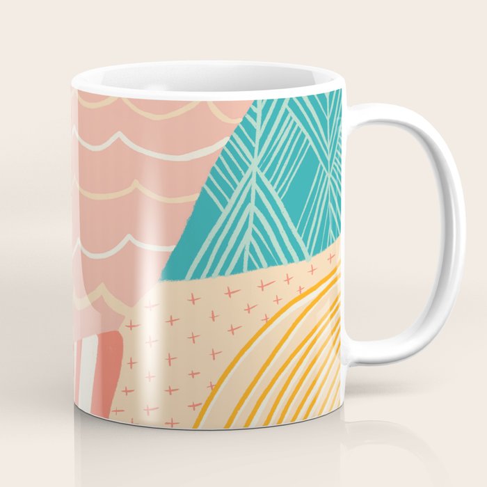 beach quilt Coffee Mug Gallery Image 1