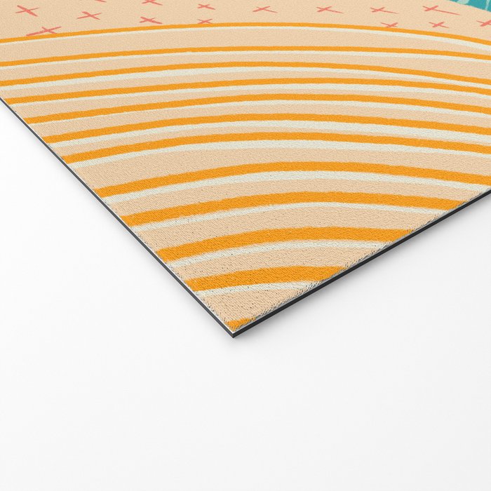 beach quilt Welcome Mat Gallery Image 2