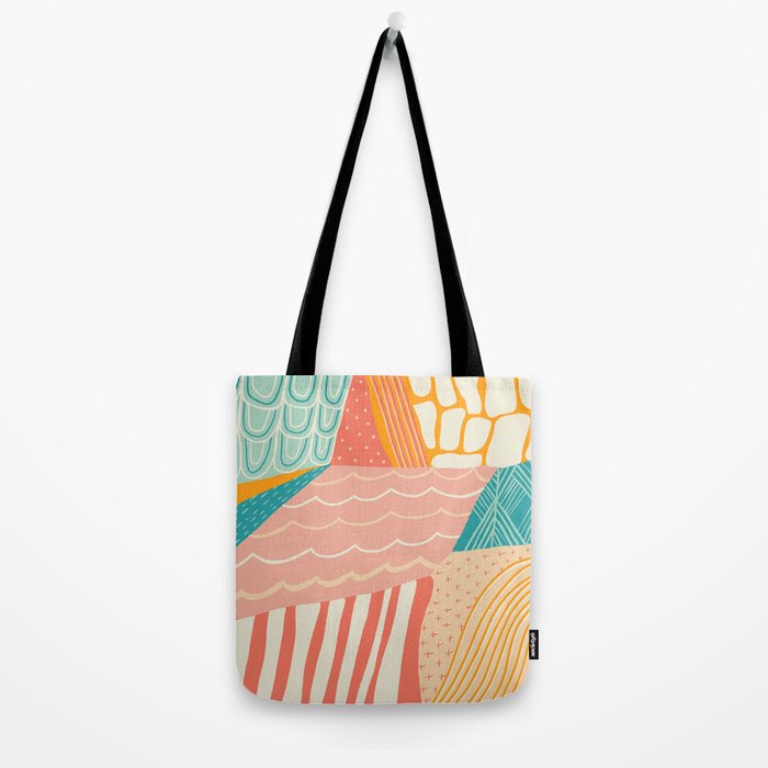 beach quilt Tote Bag Gallery Image 2