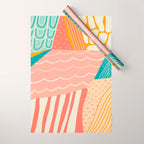 beach quilt Wrapping Paper Gallery Image 1