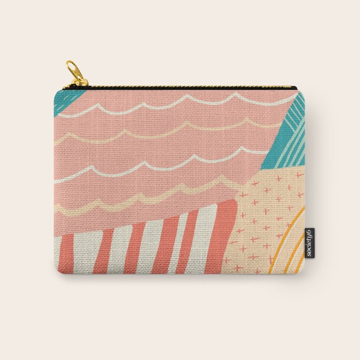 beach quilt Carry All Pouch Gallery Image 1