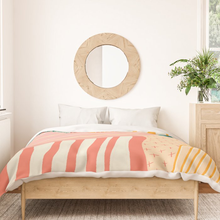 beach quilt Duvet Cover Gallery Image 3