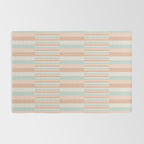 Mixed Stripes Pattern VI Soft Pastel Rug Gallery Image 2