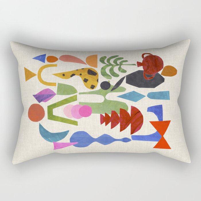 Cleaning House Rectangular Pillow Gallery Image 1