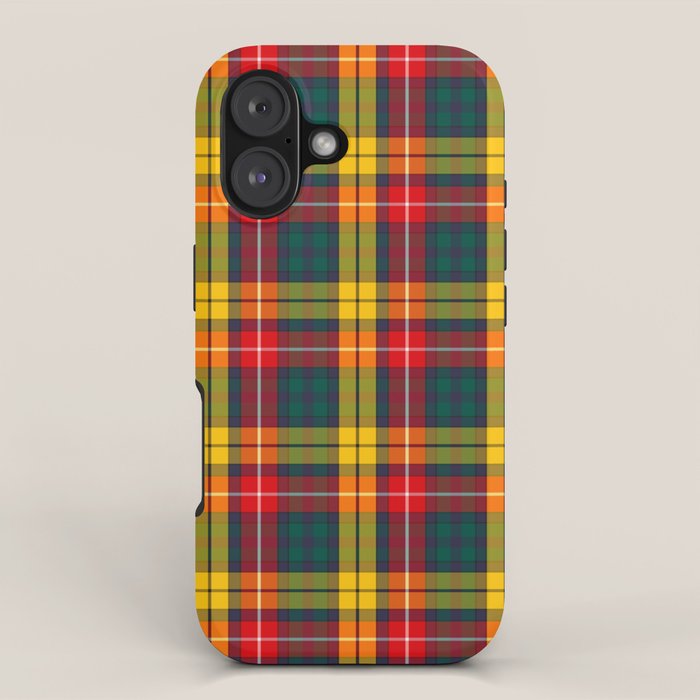 Buchanan Scottish Tartan iPhone Case Gallery Image 1