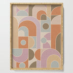 Abstract bauhaus Shapes Serving Tray Gallery Image 1