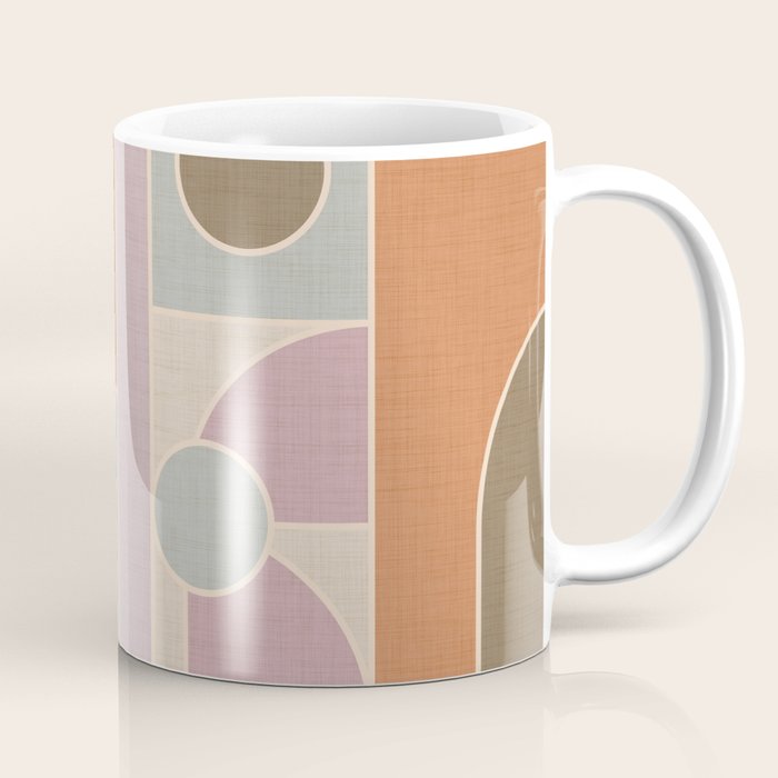 Abstract bauhaus Shapes Coffee Mug Gallery Image 1