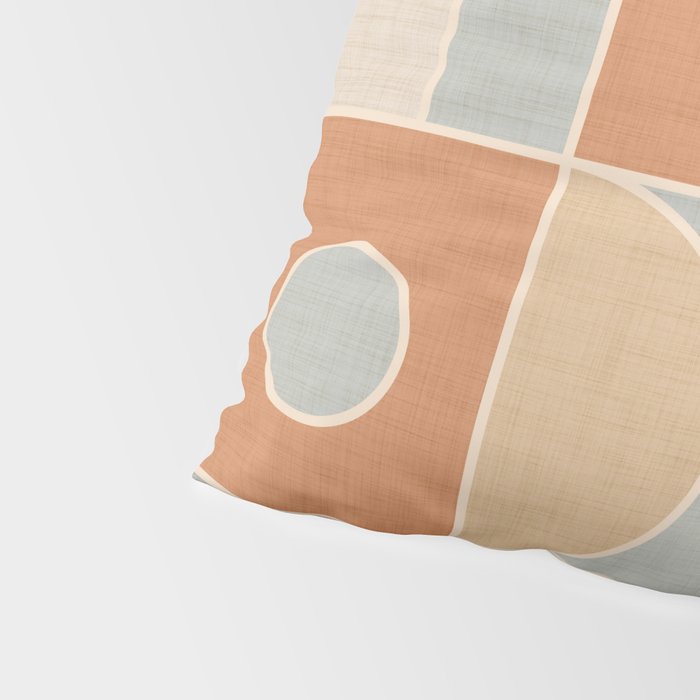 Abstract bauhaus Shapes Pillow Sham Gallery Image 4