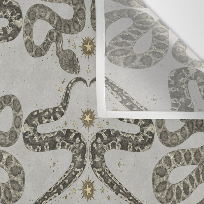 celestial snakes silver Wall Tapestry Gallery Image 3