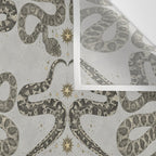 celestial snakes silver Wall Tapestry Gallery Image 3
