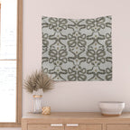 celestial snakes silver Wall Tapestry Gallery Image 2