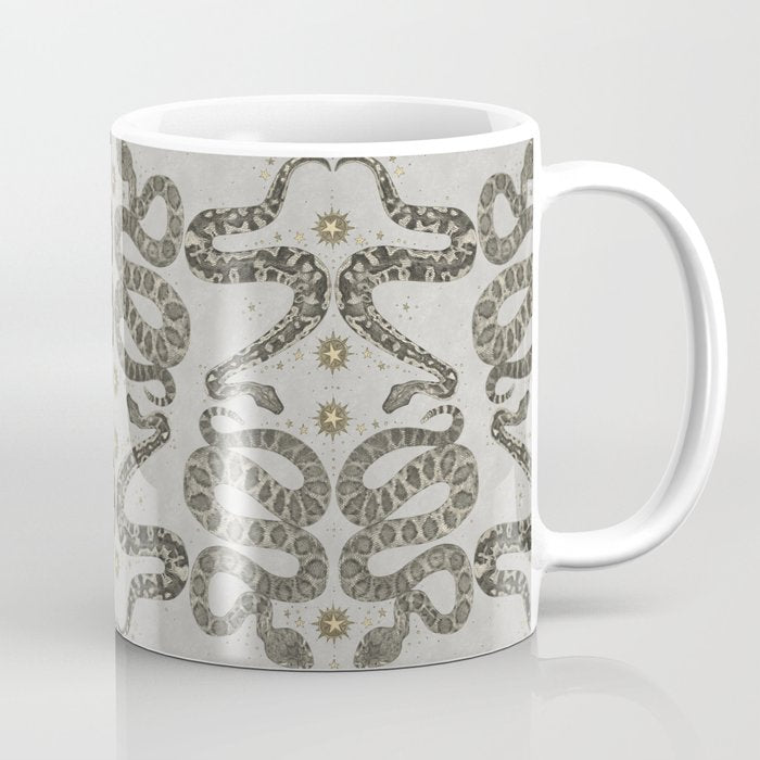 celestial snakes silver Coffee Mug Gallery Image 1