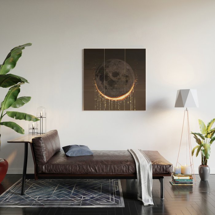 Eclipse Wood Wall Art Gallery Image 2
