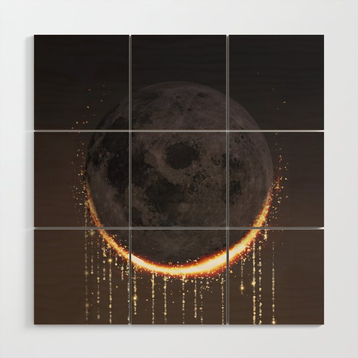 Eclipse Wood Wall Art Gallery Image 1
