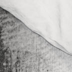 Black and White Textured Abstract Painting "Delve 3" Comforter Gallery Image 4