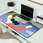 Swept Away by the Magic of the Eclipse Desk Mat Gallery Image 2