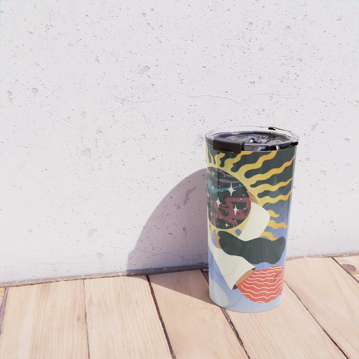 Swept Away by the Magic of the Eclipse Travel Mug Gallery Image 4