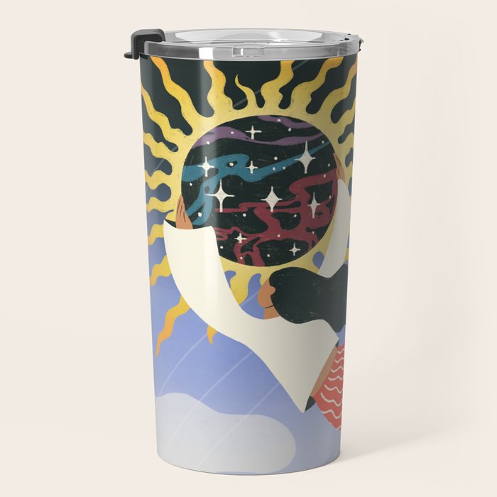 Swept Away by the Magic of the Eclipse Travel Mug Gallery Image 3