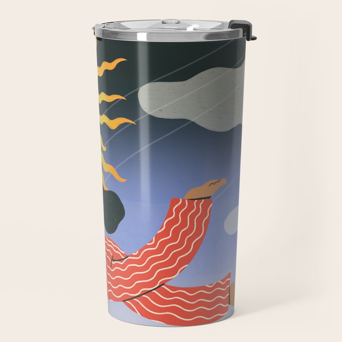 Swept Away by the Magic of the Eclipse Travel Mug Gallery Image 2