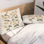 Cat and Plant 7B Pillow Sham Gallery Image 2