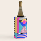 Memphis pattern 96 - 80s / 90s Retro Wine Chiller Gallery Image 3