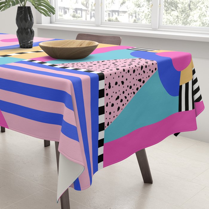 Memphis pattern 96 - 80s / 90s Retro Tablecloth Gallery Image 3