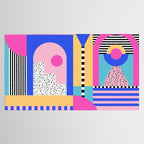 Memphis pattern 96 - 80s / 90s Retro Tablecloth Gallery Image 2