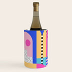Memphis pattern 96 - 80s / 90s Retro Wine Chiller Gallery Image 1
