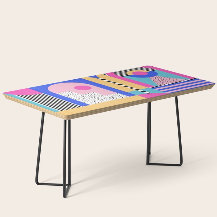 Memphis pattern 96 - 80s / 90s Retro Coffee Table Gallery Image 1