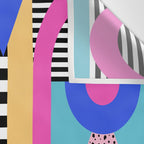 Memphis pattern 96 - 80s / 90s Retro Wall Tapestry Gallery Image 3