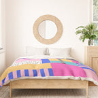 Memphis pattern 96 - 80s / 90s Retro Duvet Cover Gallery Image 3