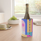 Memphis pattern 96 - 80s / 90s Retro Wine Chiller Gallery Image 4