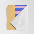 Memphis pattern 96 - 80s / 90s Retro Throw Blanket Gallery Image 3