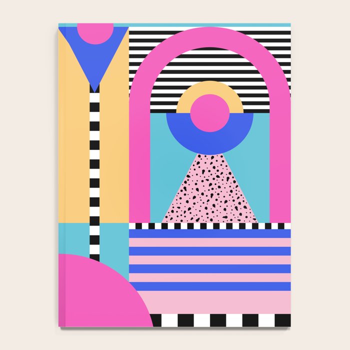 Memphis pattern 96 - 80s / 90s Retro Notebook Gallery Image 4