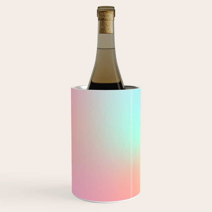 The optimistic  Rainbow Gradient Wine Chiller Gallery Image 1