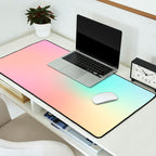 The optimistic  Rainbow Gradient Desk Mat Gallery Image 2
