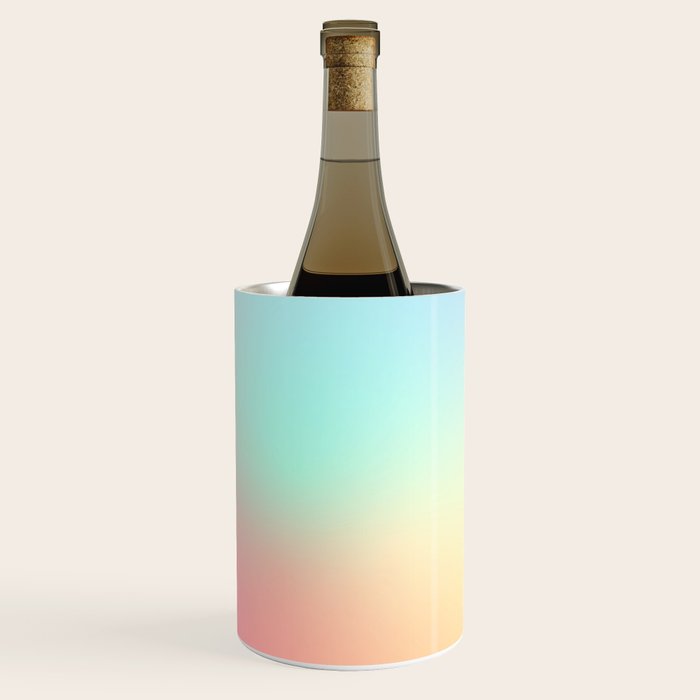 The optimistic  Rainbow Gradient Wine Chiller Gallery Image 3