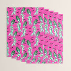 Bride of Frankenstein on Hot Pink Wrapping Paper Gallery Image 3