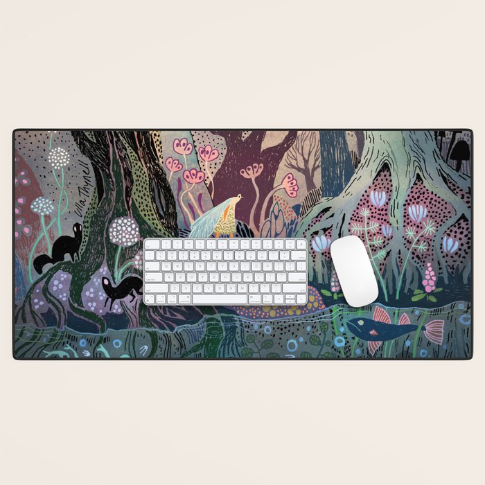 Swamp Tale Desk Mat Gallery Image 1