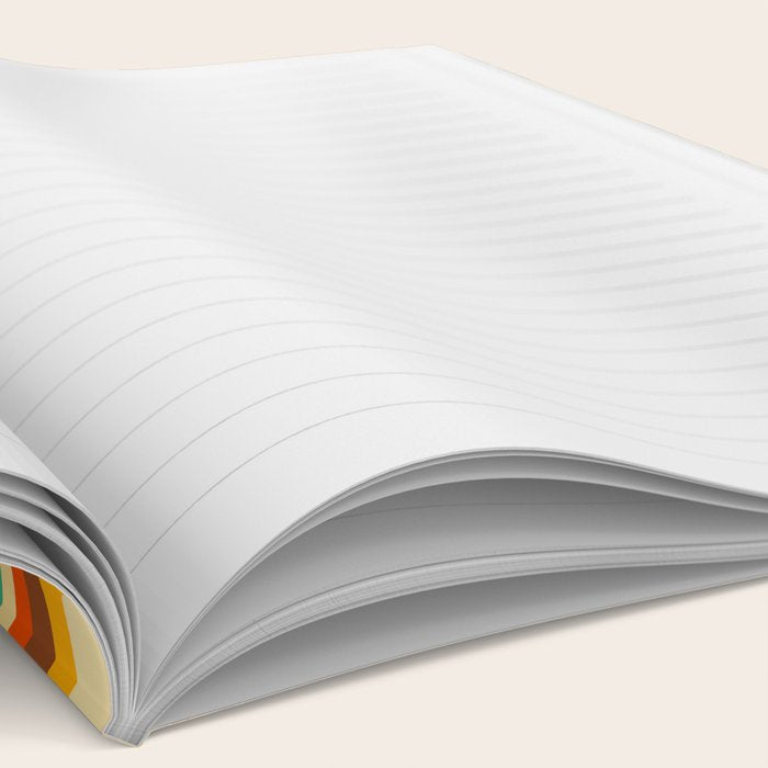 retro wave warm Notebook Gallery Image 2
