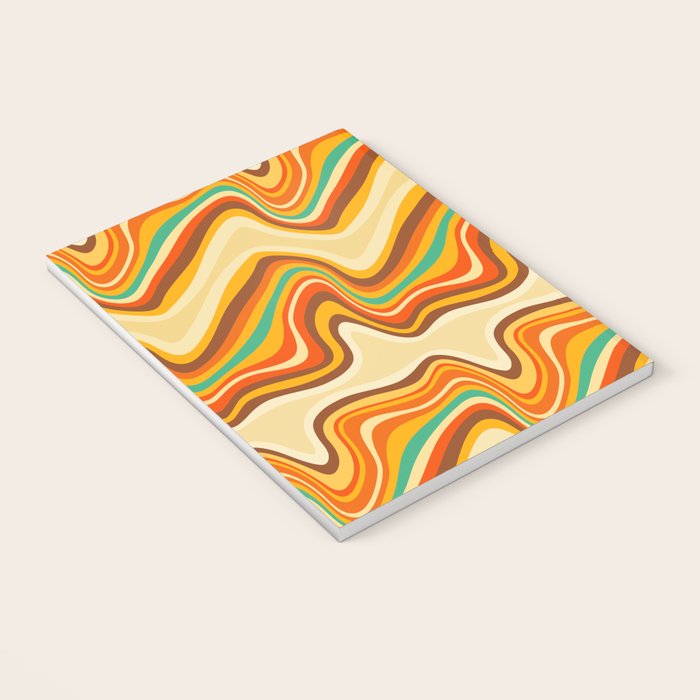 retro wave warm Notebook Gallery Image 3