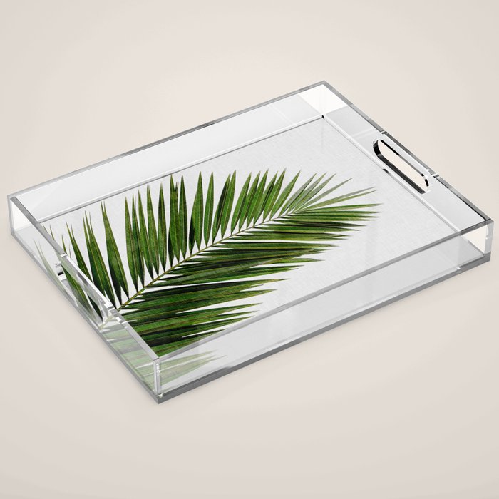 Palm Leaf I Acrylic Tray Gallery Image 1