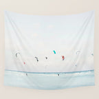 Kite Surfing Wall Tapestry Gallery Image 4
